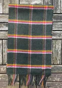 Hot Sweater Shop 100% Cashmere Scarf Green