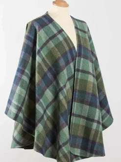 Online Sweater Shop 100% Lambswool Cape - Sue 624