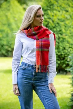 Outlet Sweater Shop 100% lambswool Red, Green & Blue 207
