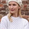 New Sweater Shop 100% Merino Wool Beret Cream