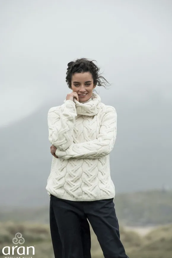 New Sweater Shop Aran Super Soft Chunky Cowl Sweater