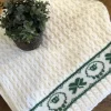 Clearance Sweater Shop Baby Blanket Sheep & Shamrock Design