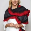 Outlet Sweater Shop Felt Merino Wool & Silk Scarf