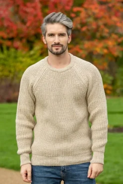 Clearance Sweater Shop Fisherman Rib Sweater Parsnip