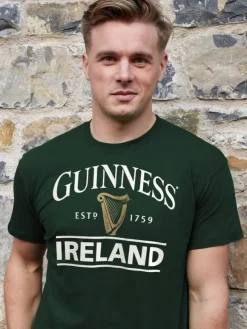 Hot Sweater Shop Guinness Harp T-Shirt G1171