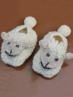 Sale Sweater Shop Handknit Sheep Booties