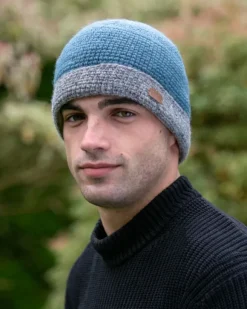 Clearance Sweater Shop Irish Crochet Hat Denim