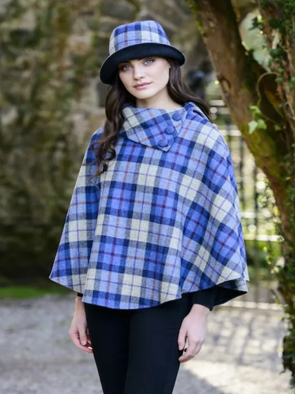 Hot Sweater Shop Irish Tweed Poncho 335