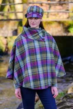 Best Sweater Shop Irish Tweed Poncho 574 1