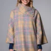 Fashion Sweater Shop Irish Tweed Poncho Col. 751
