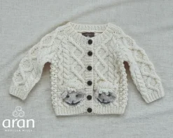 Hot Sweater Shop Kids Handknit Merino Cardigan