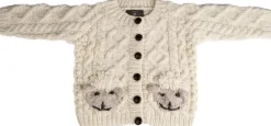 Hot Sweater Shop Kids Handknit Merino Cardigan
