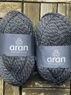Clearance Sweater Shop 1Kilo Merino Wool Charcoal Marl 070