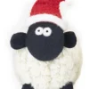 Discount Sweater Shop Knitted Sheep with Santa Hat - Large