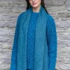 Online Sweater Shop Ladies Irish Flapper Cap Blue Mix Col: 736