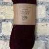 Discount Sweater Shop Ladies Luxury Blend Socks Burgundy