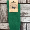 New Sweater Shop Luxury Ladies Cashmere Blend Socks - Green (Size 35-39)