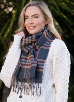 Hot Sweater Shop Made in Ireland EXTRA FINE MERINO WOOL SCARF 151