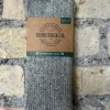 Outlet Sweater Shop Mens Merino Wool Socks Grey