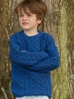 Sale Sweater Shop Merino wool Children's Aran Sweater