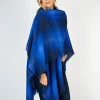 Best Sweater Shop Ruanna Celtic Cape Blue Check
