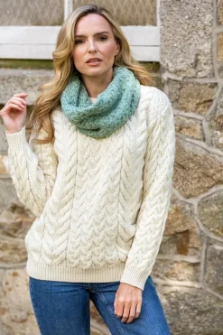 Best Sweater Shop Super Soft Aran Snood Mint