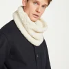 Discount Sweater Shop Super Soft Aran Snood Natural