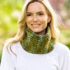 Best Sweater Shop Super Soft Hand Made Snood Green