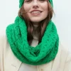 Clearance Sweater Shop Super Soft Snood Green 893