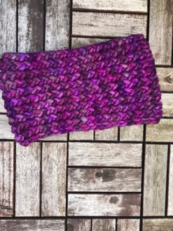 Best Sweater Shop Super-soft Snood - Handmade in Ireland - Rich Purple