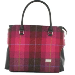 Online Sweater Shop The Emily Irish Tweed Bag Pink 223