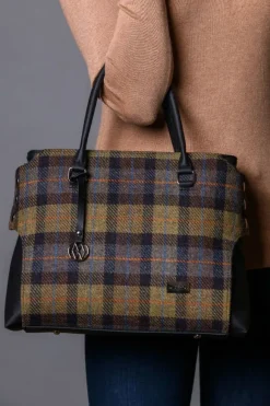Discount Sweater Shop The Emily Irish Tweed Bag Col 41