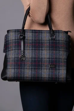 Fashion Sweater Shop The Emily Irish Tweed Bag Col 731