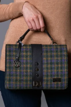Online Sweater Shop The Fiona Tweed Bag Col.471