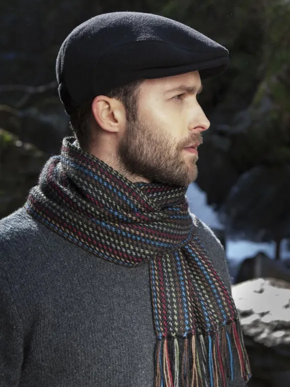 Outlet Sweater Shop Trinity Flat Cap Black