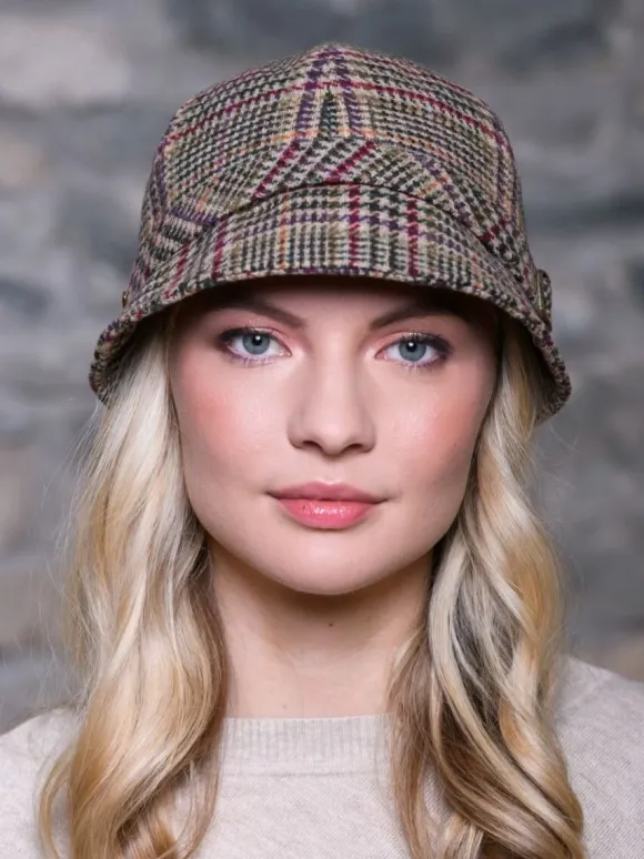 New Sweater Shop Tweed Flapper Cap Col. 391