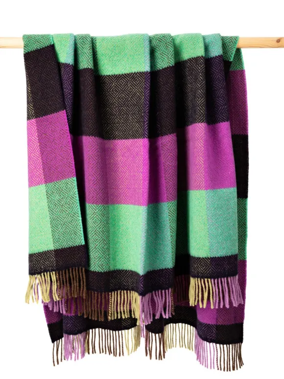 Clearance Sweater Shop Wool and Cashmere Throw Col. 1432